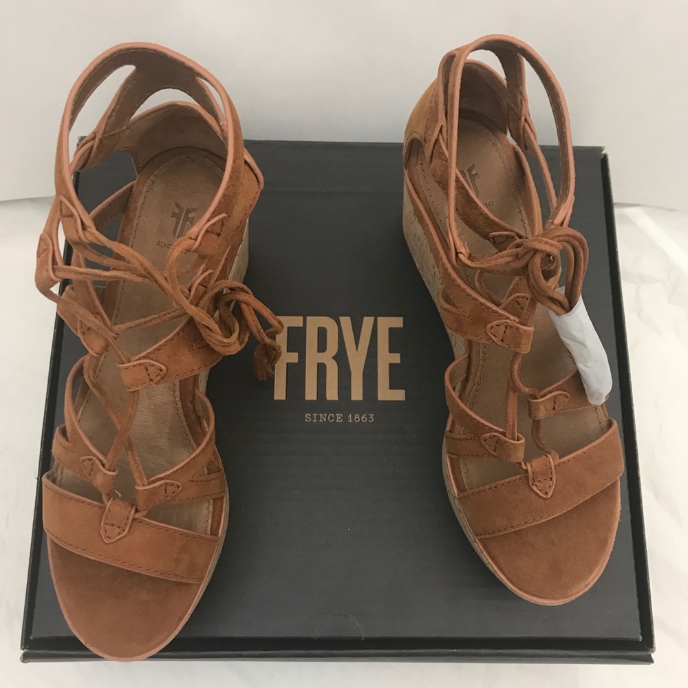 🌺Frye Heather Gladiator Platform - 7 - Picture 5 of 5